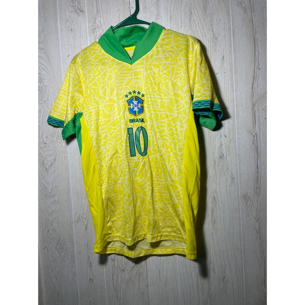 Nike Dri Fit Rodrygo #10 Brazil Copa America '24-'25 Home Jersey US Adult s